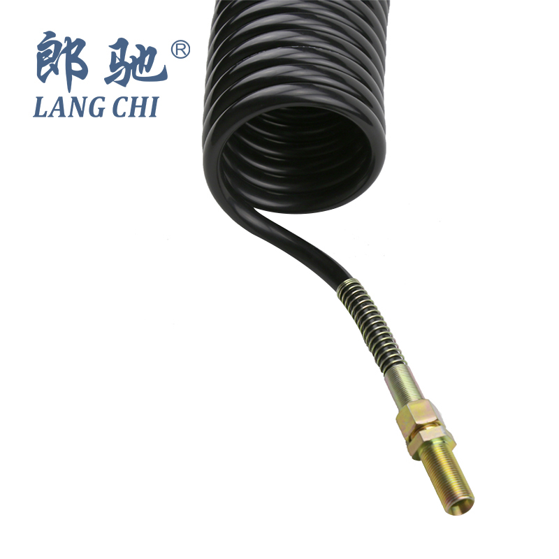 高弹性尼龙螺旋气管 气动刹车弹簧管 PA耐高压气压管 (支持定制) - 图片 2
